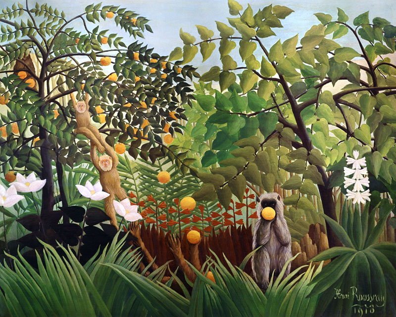 Exotic Landscape von Henri Julien Félix Rousseau