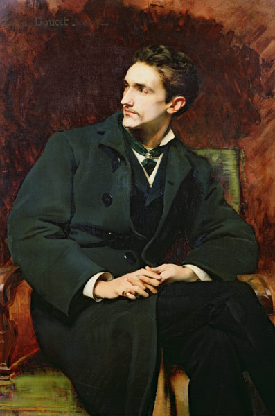 Portrait of Robert (1855-1921) Count of Montesquiou-Fezensac von Henri Lucien Doucet