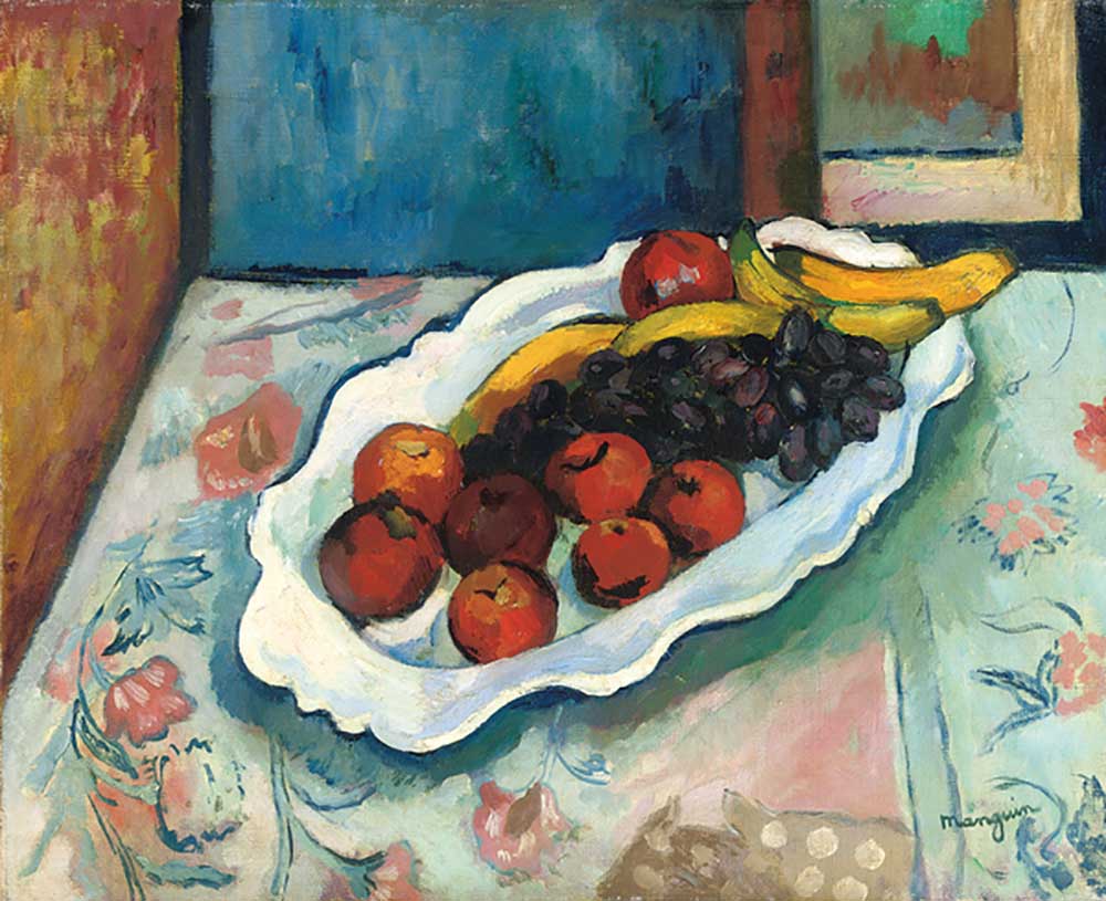 Le plat de pommes, 1904 von Henri-Charles Manguin