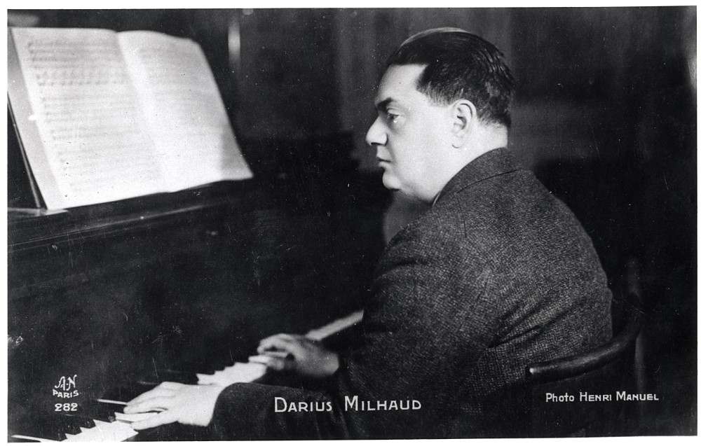 Darius Milhaud von Henri Manuel