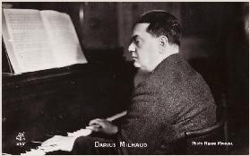 Porträt von Darius Milhaud