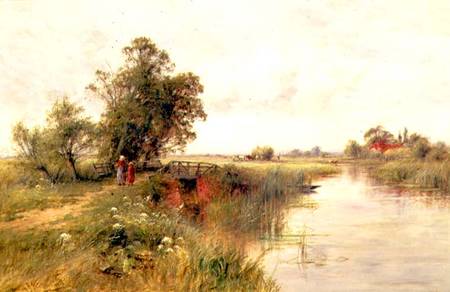 On the Thames near Wallingford von Henry John Kinnaird