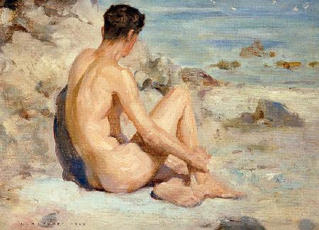 Boy On A Beach