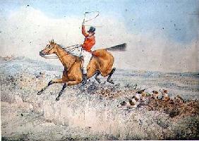 Fox hunting 1837