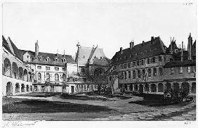 View of the Maternite Port-Royal, the cloister