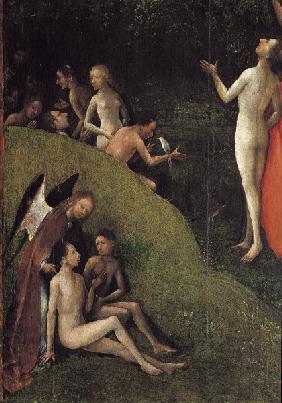 H.Bosch, Das irdische Paradies, Ausschn.