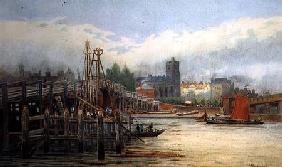 Old Putney Bridge 1881  on