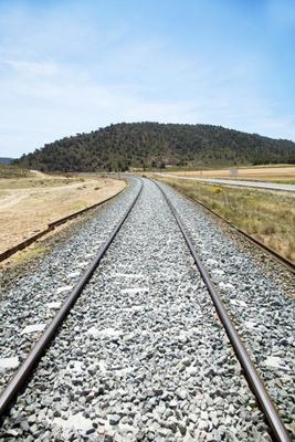 old rail train