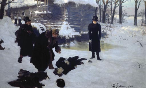 Puschkin, Eugen Onegin von Ilja Jefimowitsch Repin