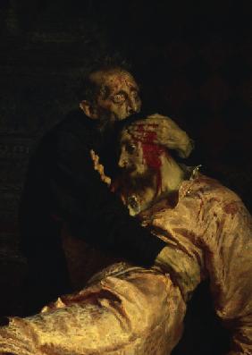 Ivan IV / Infanticide / Repin / 1885