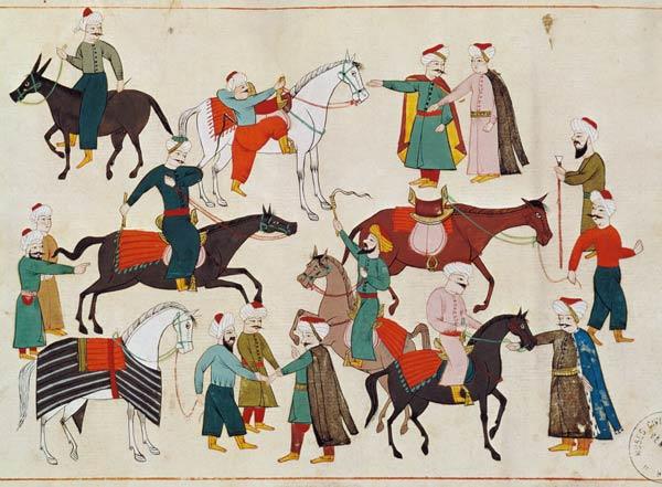 Ms 1671 A Horse Market c.1580