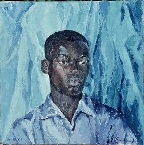 Etienne, Haiti, 1962 (oil on board) 