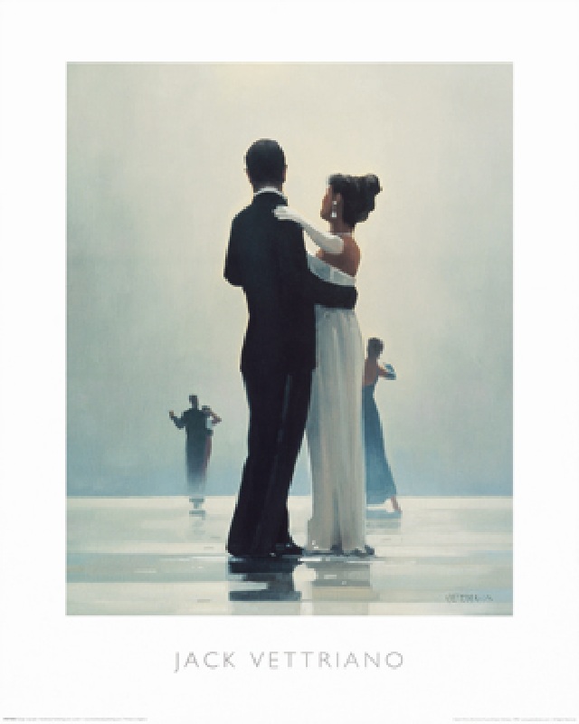 Bild:  Jack Vettriano - Dance me to the end of Love 
