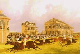 The Dead Heat for the Doncaster Great St. Leger Stakes between 'Charles XII' and 'Euclid' 1839