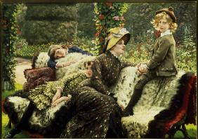 Tissot, Le Banc de Jardin