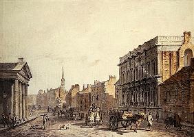 View of Whitehall, looking towards Charing Cross