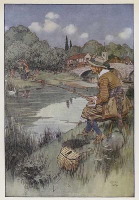 Illustration für The Compleat Angler von Izaak Walton 0