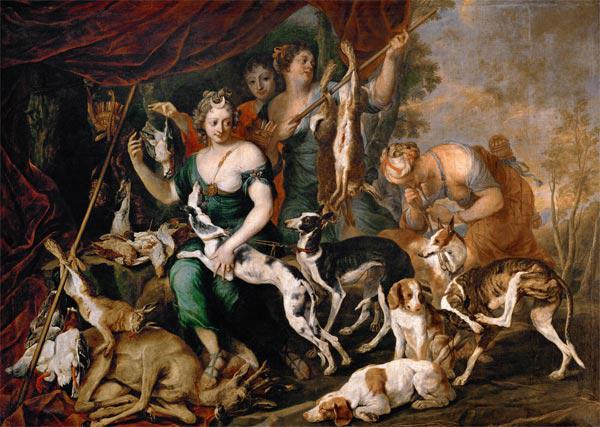 Rast der Diana (Figuren von Thomas Willeboirts Bosschaert) 1650