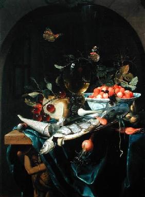 Still Life with Fish Platter