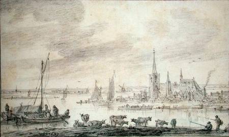 River Landscape von Jan van Goyen