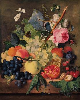A Basket of Fruit 1744
