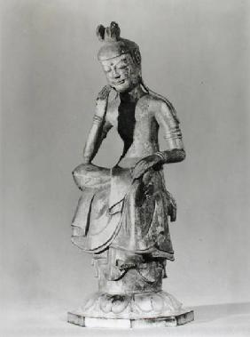 Bodhisattva Seated in a Meditative Pose c.645-794