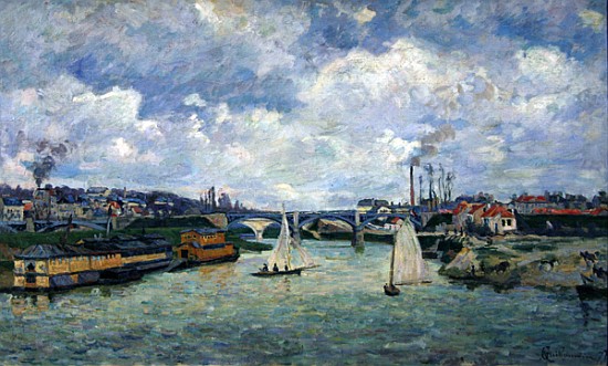 Charenton Port von Jean Baptiste Armand Guillaumin