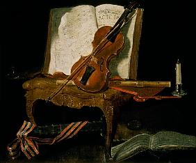 Still Life with a Violin