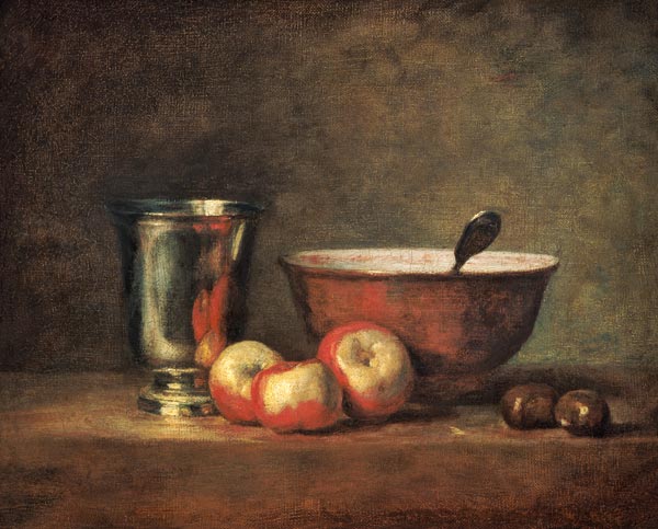 Stilleben I von Jean-Baptiste Siméon Chardin