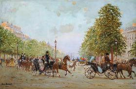 The Promenade on the Champs-Elysees