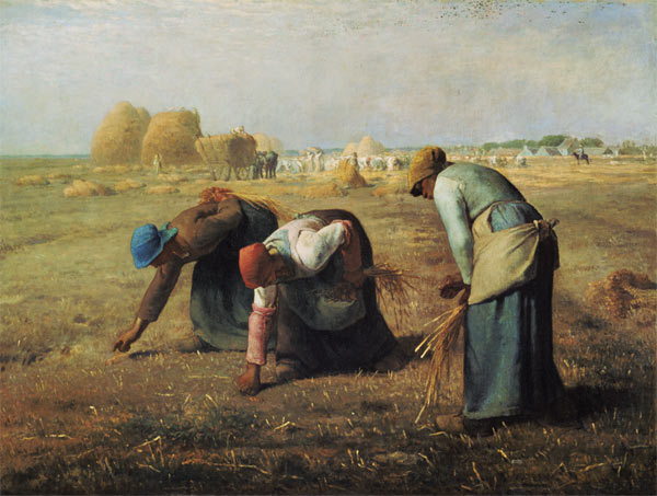 Die Ährenleserinnen von Jean-François Millet