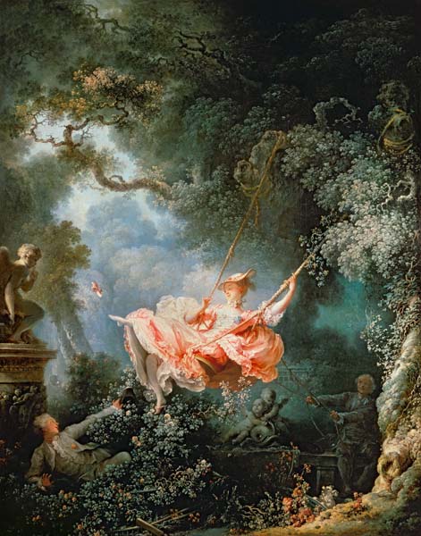 Die Schaukel von Jean Honoré Fragonard