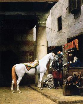 Ottoman Empire: An Arab Purchasing a Bridle 1881