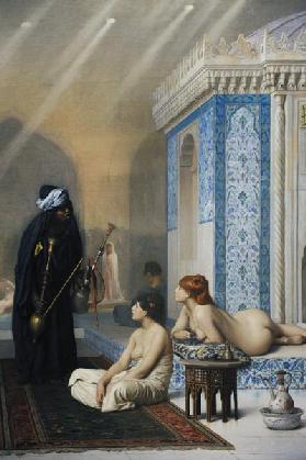 Schwimmbad in einem Harem 1876