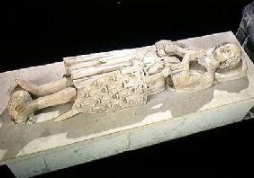 Effigy of Robert II (1250-1302) Count of Artois 1317