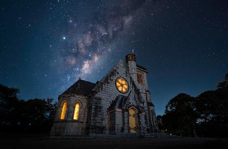 Die Nacht in der Kirche