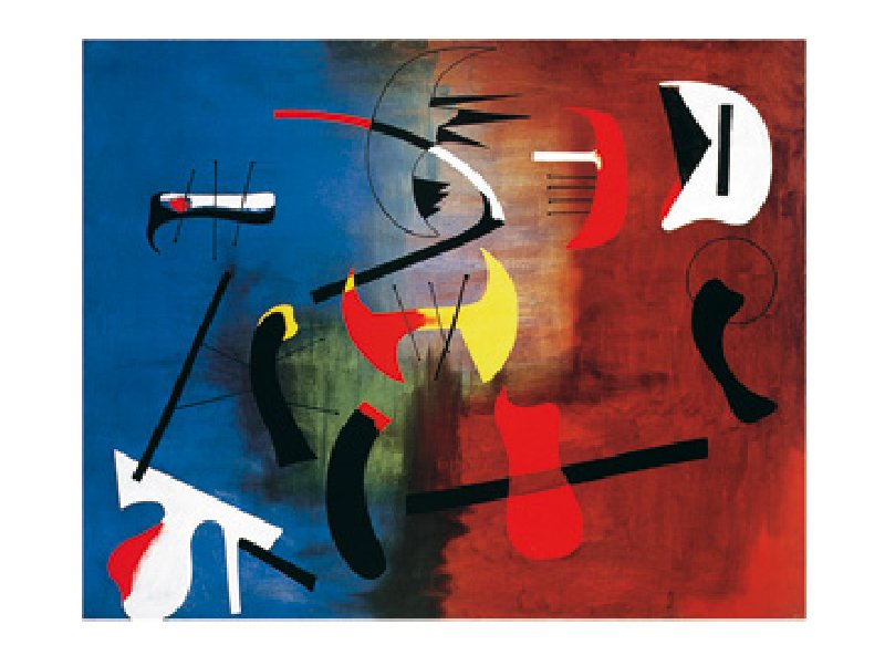 Bild:  Joan Miró - Peinture - (JM-831)