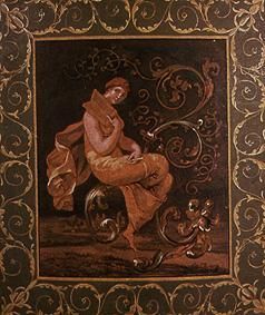 Nymphe mit Täfelchen und Griffel von Joh. Heinrich Wilhelm Tischbein