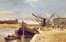 View of the Pont Royal, Paris