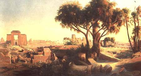 Egyptian Ruins von Johann Jakob Frey