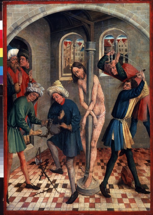 Die Geißelung Jesu von Johann Koerbecke