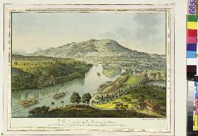 Flusslandschaft in der Umgebung von Bern 1777