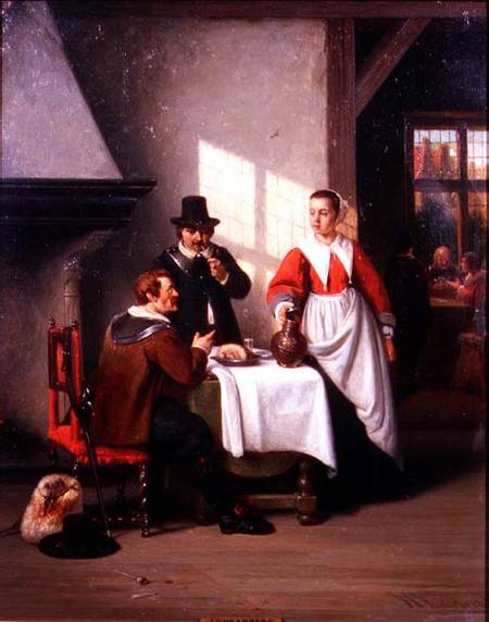 A Tavern Interior (panel) von Johannes Christoffel Vaarberg