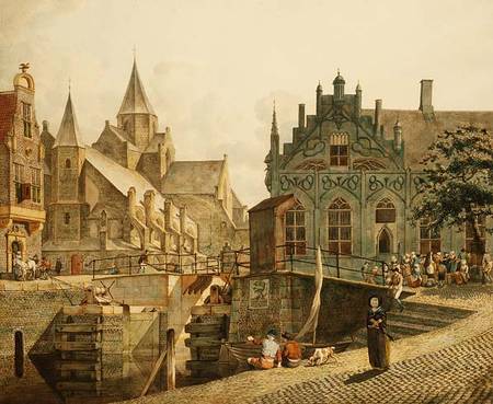 The Canal Lock von Johannes Huibert Prins