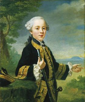 Bildnis des Justinian Theodor Friedrich von Holzhausen (1747-1765)