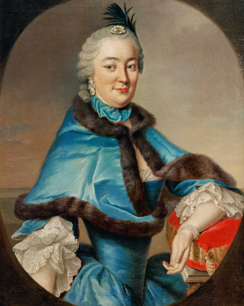 Henriette C.v.Hessen-Darmstadt von Johann Georg Ziesenis