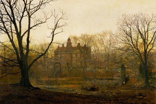 A Yorkshire Home von John Atkinson Grimshaw