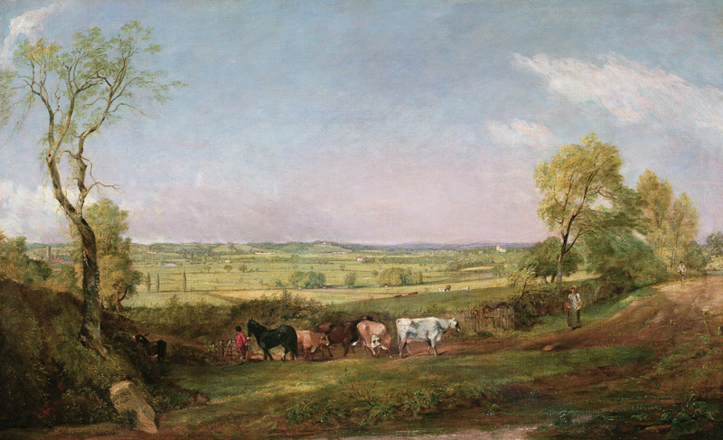 Dedham Vale: Morning von John Constable