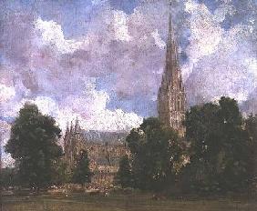 Salisbury Cathedral from the south west