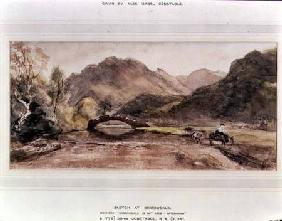 Sketch of Borrowdale, 1806, Afternoon